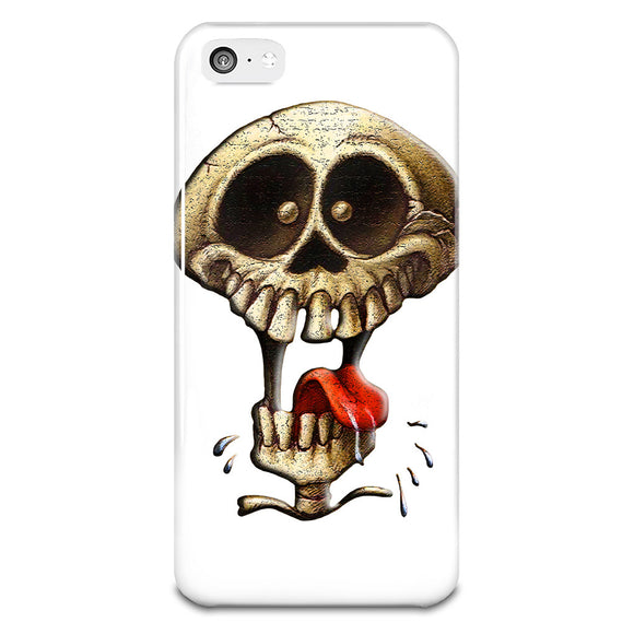 Funny Skeleton Skull iPhone 5-5s Plastic Case