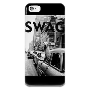 SWAG Llama In New York City Cab iPhone 5-5s Plastic Case