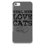 Real Men Love Cats iPhone 5-5s Plastic Case