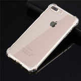 i6 4.7/ Plus 5.5! Transparent Clear Soft TPU Silicon Case for Apple iphone 6 6S / Plus Back Cover Shockproof Cushion Accessories