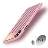 Heat Dissipation Phone Cases for iphone X Case Hard PC Full Protective Cover for iPhone 10 Fitted Cases Shell With Holder Stand