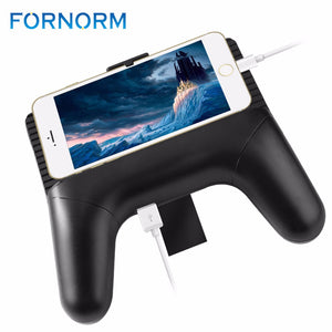 3 in 1 Multifunction Mobile Phone Radiator Game Controller Cooling Fan Holder Support Stand Power Bank  USB Adjustable Stand