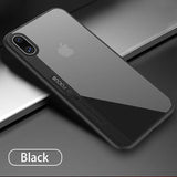 Ultra thin Clear Case for iphone X Fitted Cases Luxury Shockproof Armor Transparent PC + TPU Back Cover For iphoneX Phone Cases