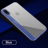 Ultra thin Clear Case for iphone X Fitted Cases Luxury Shockproof Armor Transparent PC + TPU Back Cover For iphoneX Phone Cases