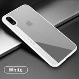 Ultra thin Clear Case for iphone X Fitted Cases Luxury Shockproof Armor Transparent PC + TPU Back Cover For iphoneX Phone Cases